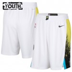 Indiana Pacers NBA Shorts Nike 2024-25 City Edition Swingman - Kinder